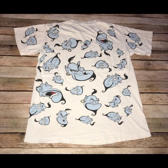 Vintage Disney Aladdin Genie All Over Print - Picture 2 of 3